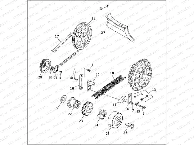 BELTS, CHAINS & SPROCKETS