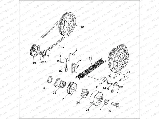 BELTS, CHAINS & SPROCKETS