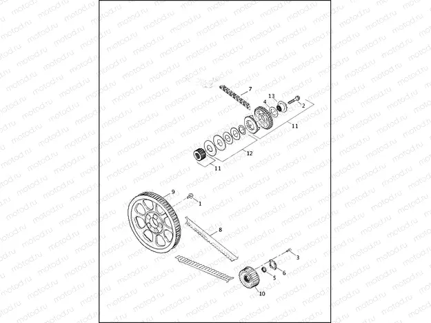 BELTS, CHAINS & SPROCKETS