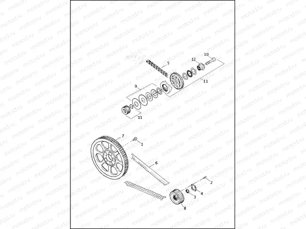 BELTS, CHAINS & SPROCKETS