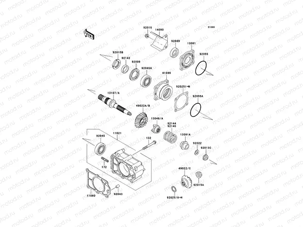 Bevel Gear Case