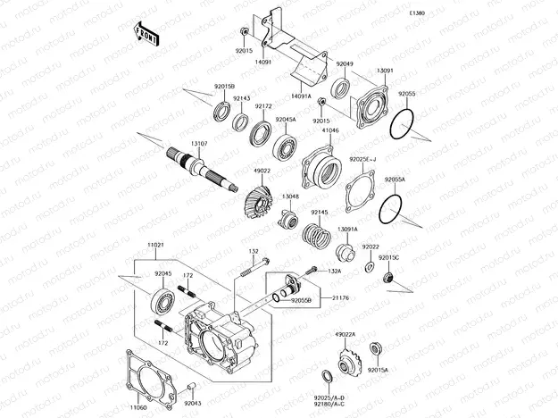 Bevel Gear Case