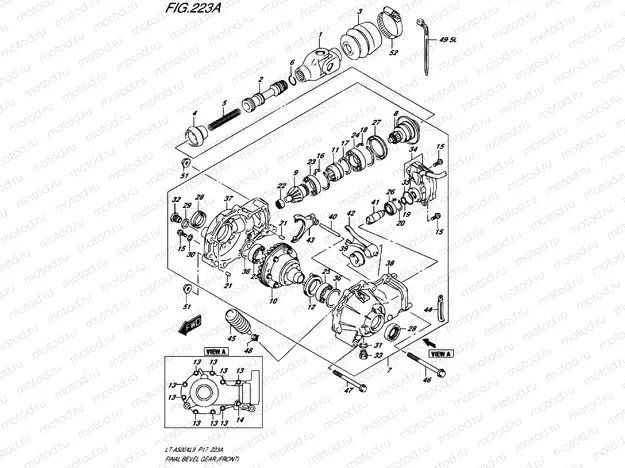 BEVEL GEAR (FRONT)
