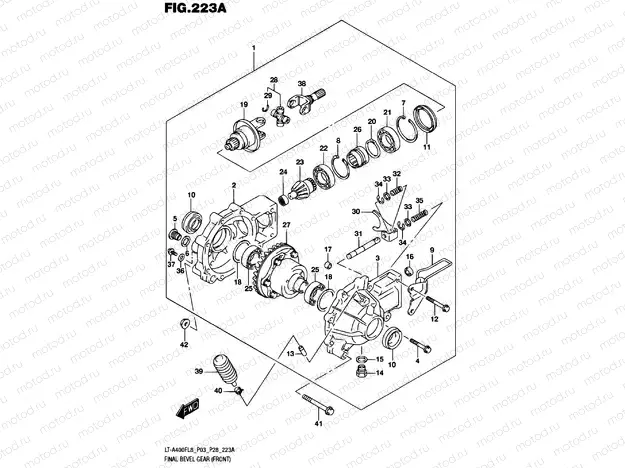 BEVEL GEAR (FRONT)