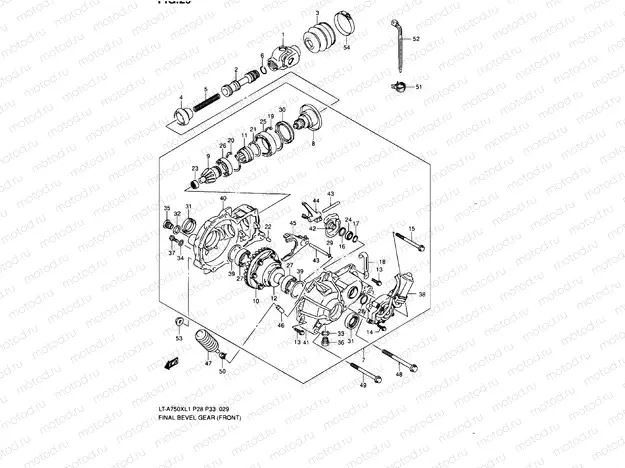BEVEL GEAR (FRONT)