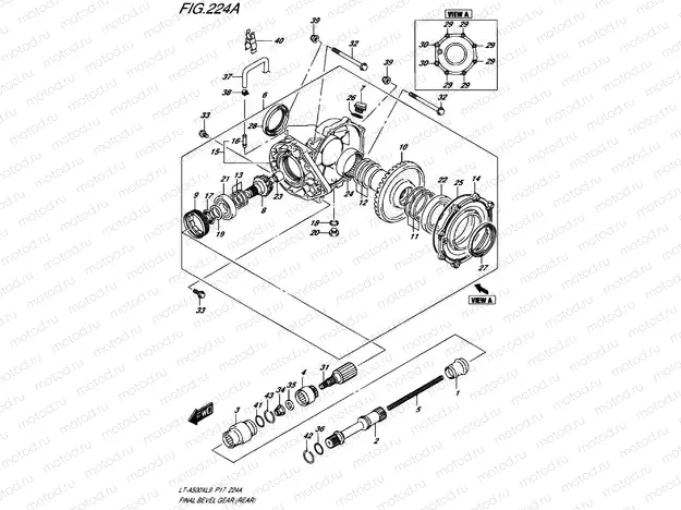 BEVEL GEAR (REAR)
