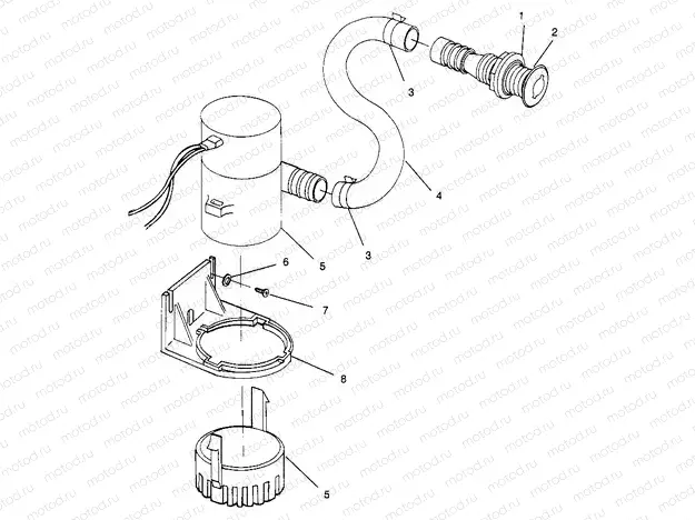 BILGE PUMP SL 900 B964291 and Intl. SL 900 I964291 (4935583558B014) | BILGE PUMP SL 900 B964291 and Intl. SL 900 I964291 (4935583558B014)