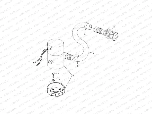 BILGE PUMP - W014697D (4964806480B010) | BILGE PUMP - W014697D (4964806480B010)
