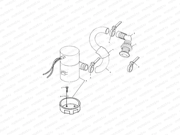 BILGE PUMP - W025098D/W025098C/W025098I (4971447144B09) | BILGE PUMP - W025098D/W025098C/W025098I (4971447144B09)