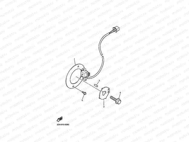 BOBINE D EXCITATION REGULATEUR