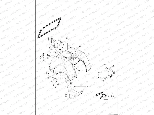 BODY ASSEMBLY & SIDE COVERS