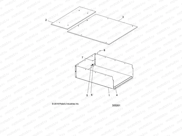 BODY | BODY, BED, RECESSED, COVERED - L20G2DGALA