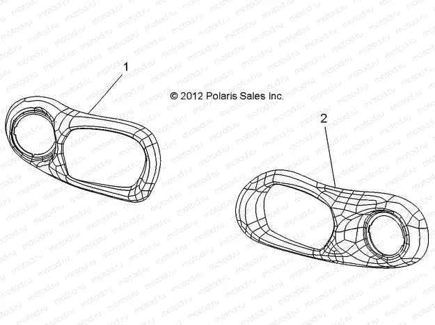 BODY | BODY, BEZEL HI/LOW HEADLAMP DUAL BEAM - e2/e4/e6/eS/eL/eLXD (49GEMBODY11BEZEL)