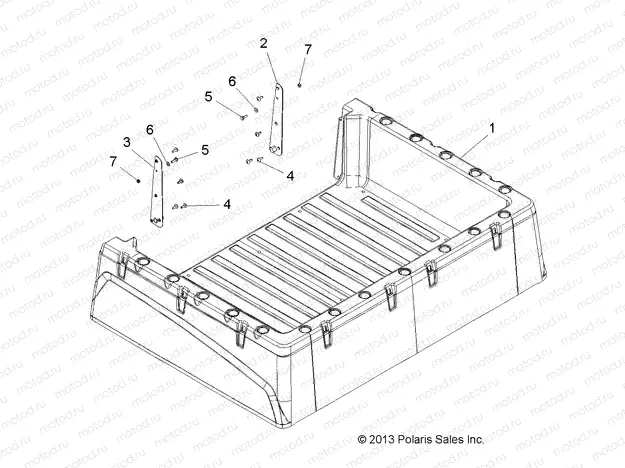 BODY | BODY, BOX ASM. - R15RMA57AA/AR/AZ/AC/LA/H57AR (49RGRBOX14570)