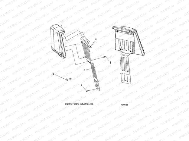 BODY | BODY, BOX BACKREST - A18S6S57C1/CL