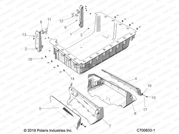 BODY | BODY, BOX - G20GXJ99AP/AG (C700833-1)