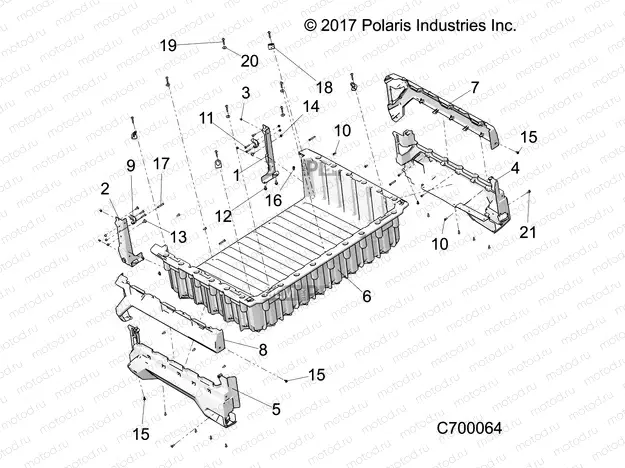 BODY | BODY, BOX HVAC - R19RRU99/A/B (C700064)