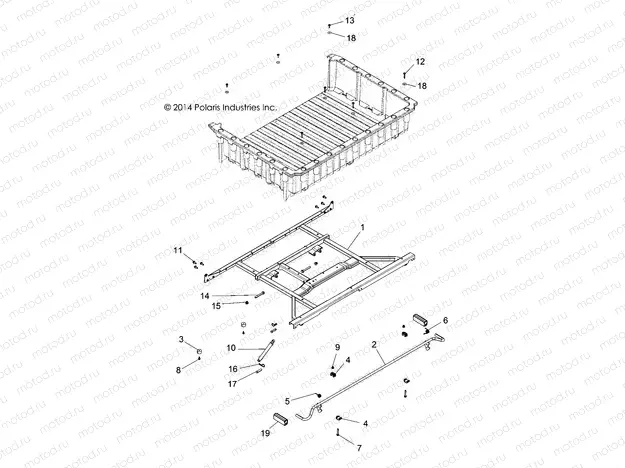 BODY | BODY, BOX MOUNTING and LATCH - R15RUA57AA/E57AC (49RGRBOXMOUNTING15900XP)