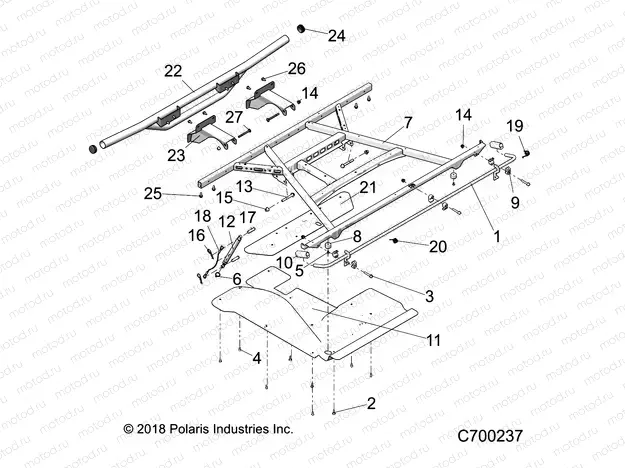 BODY | BODY, BOX, MOUNTING - R19RSM99AL (C700237)