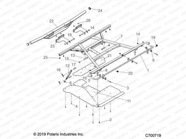 BODY | BODY, BOX, MOUNTING - R21RRM99AG (C700719)