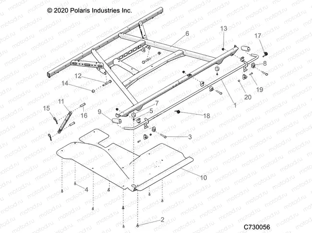 BODY | BODY, BOX, MOUNTING - R21T6U99AP/AG/BP/BG (C730056)