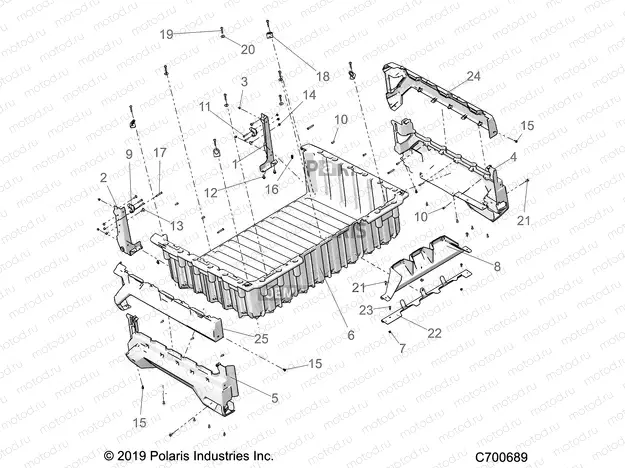 BODY | BODY, BOX - R20RRB99/A/B  (C700689)