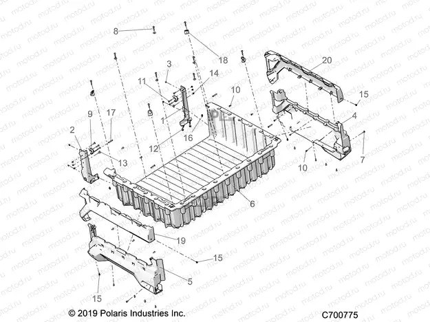 BODY | BODY, BOX - R20RRR99A/B (C700775)