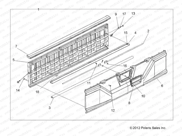 BODY | BODY, BOX, TAILGATE - R16RVAD1A1