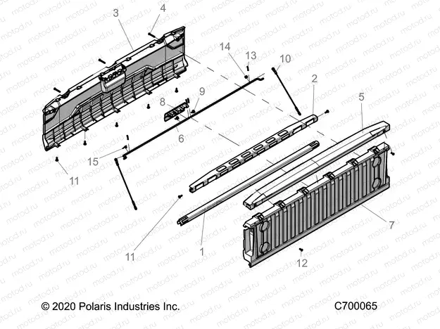 BODY | BODY, BOX, TAILGATE - R20RSY99A9/AA/AP/AX/B9/BA/BP/BX (C700065)