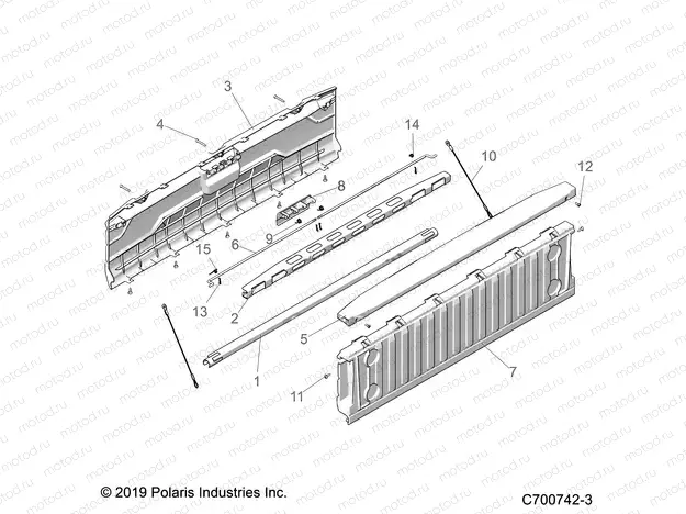 BODY | BODY, BOX, TAILGATE - R20T6A99A1/B1/E99A9/AM/AS/B9/BM/BS (C700742-3)