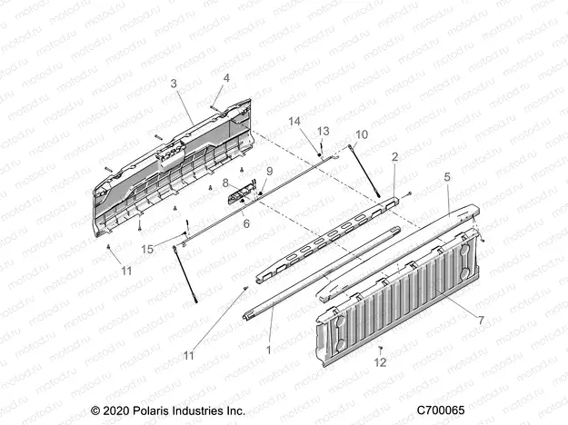 BODY | BODY, BOX, TAILGATE - R22T6E99A9/AG/AN/B9/BG/BN (C700065)