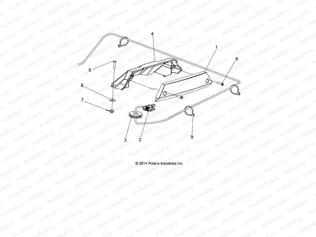 BODY | BODY, BOX VAN TAILLIGHT - L20U2NAFLA (49LEVTAILLAMPS15EM)