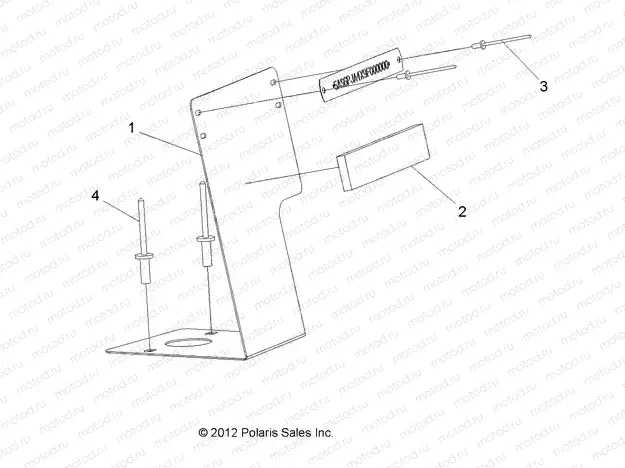 BODY | BODY, BRACKET, VIN TAG - L15G2/4/6 ALL OPTIONS (49GEMBODY12BRACKET)