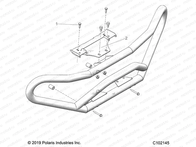 BODY | BODY, BRUSHGUARD - A20SHS57CU (C102145)