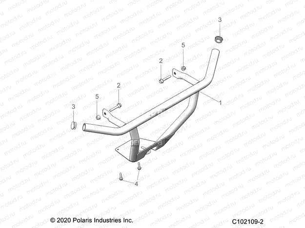 BODY | BODY, BUMPER, FRONT - A20HZB15A2/B2 (C102109-2)