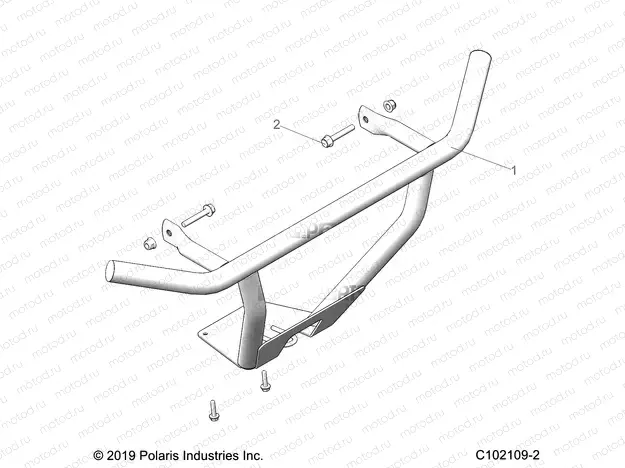BODY | BODY, BUMPER, FRONT - A20HZB15A2/B2 (C102109-2)