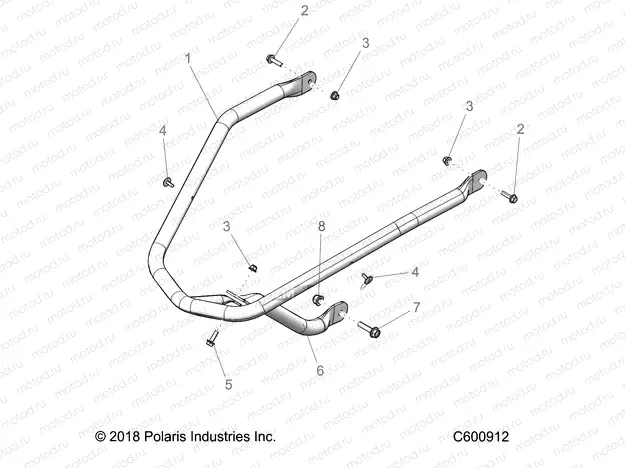 BODY | BODY, BUMPER, FRONT - S20CBA5BSL/BEL (600912C)