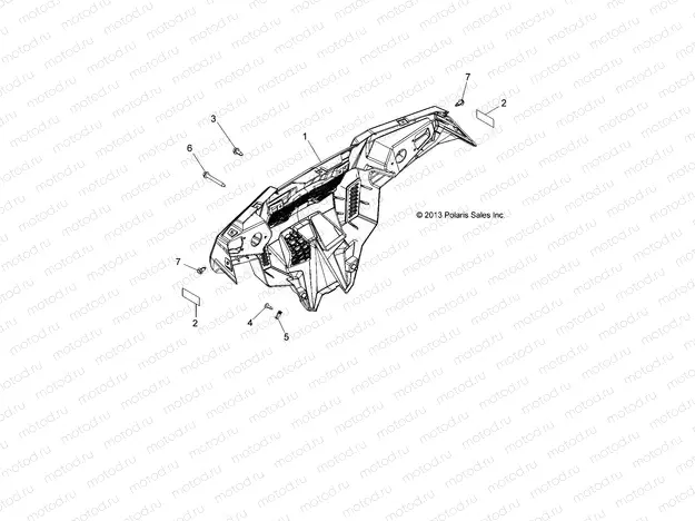BODY | BODY, BUMPER, REAR - A15DAH32EJ (49ATVBUMPERRR14325)