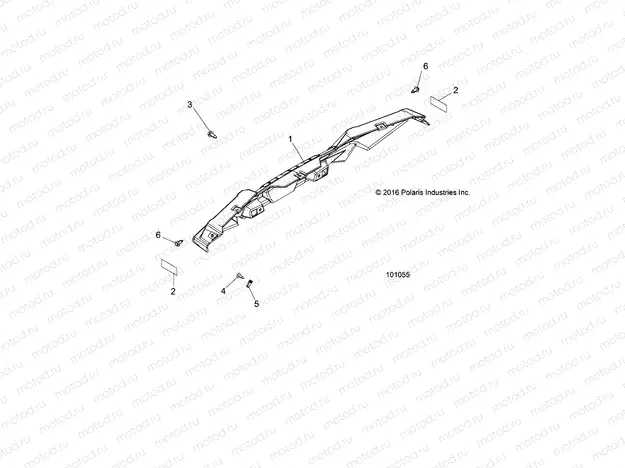 BODY | BODY, BUMPER, REAR - A18DAE57N5 (101055)