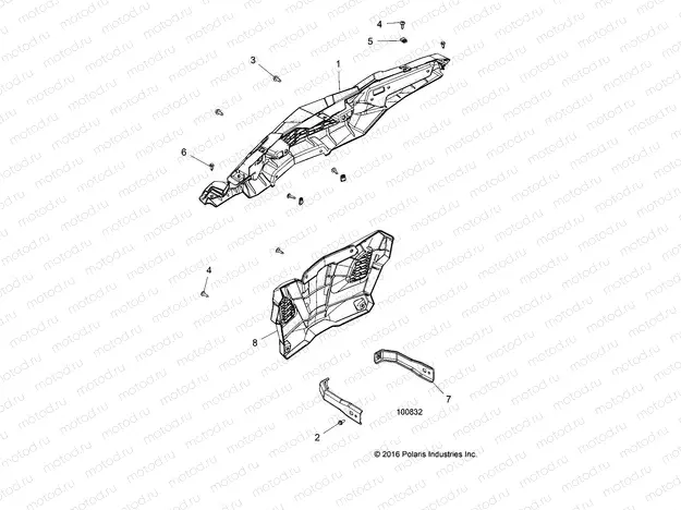 BODY | BODY, BUMPER, REAR - A18DCE87BB (100832)