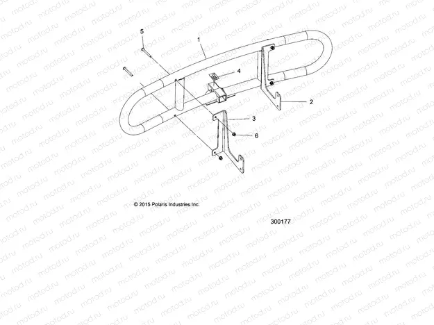 BODY | BODY, BUMPER, REAR, RUGGED - L20G2AGALA/4AGALA/6AGALA