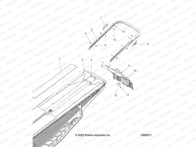 BODY | BODY, BUMPER, REAR - S23TDV8MS/8ME (C601610)