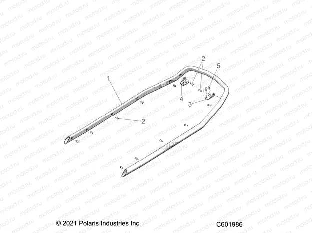 BODY | BODY, BUMPER, REAR - S23TFK8RS (C601986)
