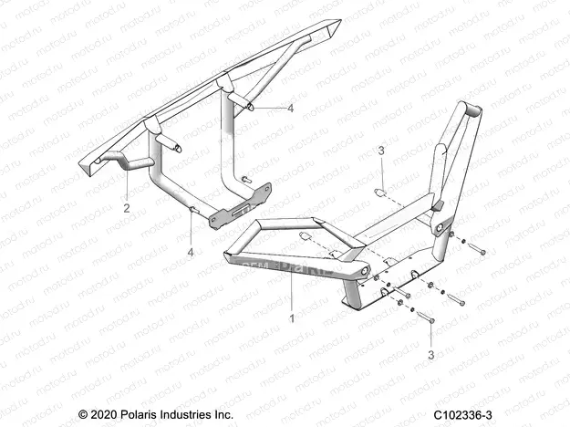 BODY | BODY, BUMPERS, DELUXE - A20SLZ95AE (C102336-3)