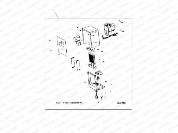 BODY | BODY,  CAB, HEATER - L20U2NAFLA (300210)