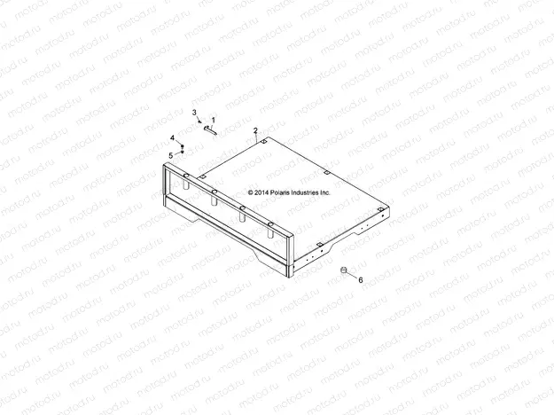 BODY | BODY, CARGO BED - L15U2NAGFA/MA (49LEVCARGO15M)