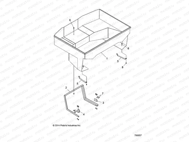 BODY | BODY, CARGO BOX - Z15VBE87FK/JK (700057)