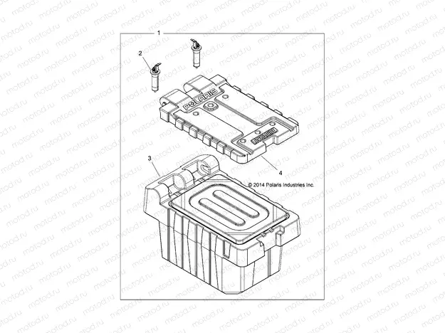 BODY | BODY, CARGO STORAGE BOX - R15RTA/E87A5 (49RGRSTORAGE15900XP)