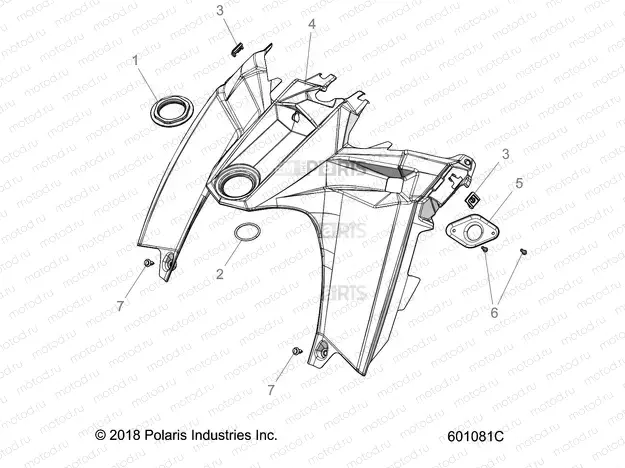 BODY | BODY, CONSOLE - S20CBA5BSL/BEL (601081C)