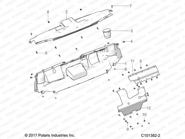 BODY | BODY, DASH - A21HZB15A1/A2/B1/B2 (C101382-2)